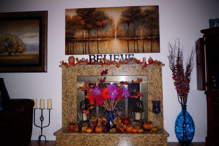 fall decorating in formal living room, seasonal holiday d cor