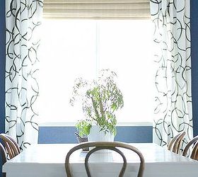 diy painted curtains, crafts, home decor, painting
