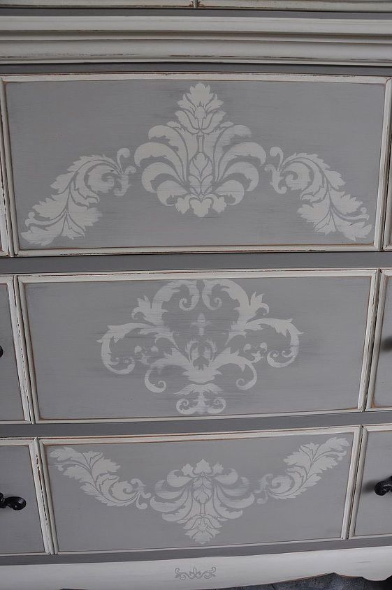 old maple dresser turned french country chic, painted furniture