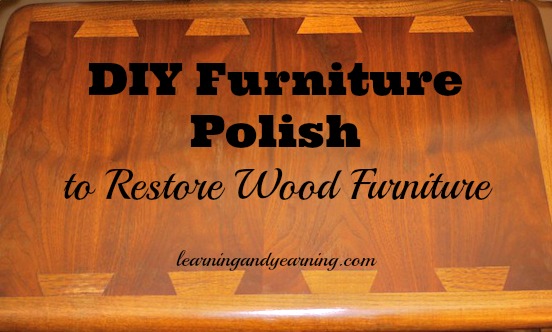 diy polish to restore wood furniture, cleaning tips, painted furniture