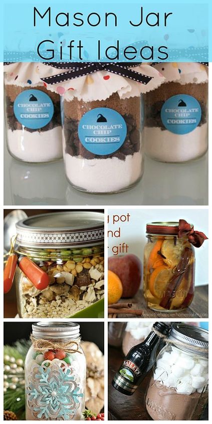 mason jar gift ideas, crafts, mason jars