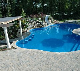 turning a tired backyard into award winning retreat, landscape, outdoor living, ponds water features, pool designs, spas, Backyard Retreats