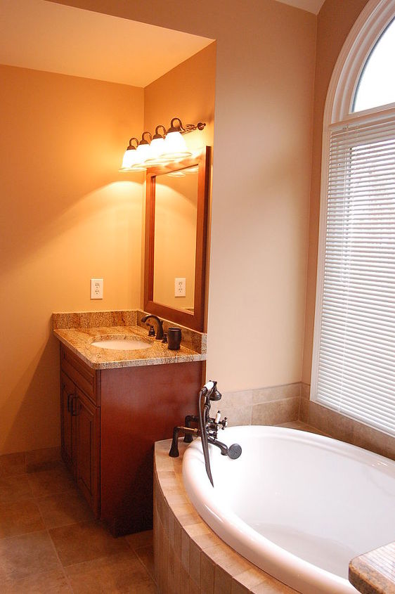 fixing a prior remodel, bathroom ideas, home improvement, home maintenance repairs, how to, This is the after pictures