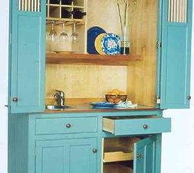 upcycle that old armoire let it spice up your kitchen, chalkboard paint, kitchen design, painted furniture, Sign Up For My 5 Secrets Report Here