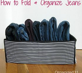 how to fold and organize jeans, organizing, I ve gotten questions asking the best to way to fold and organize jean so here it is the how to fold and file jeans