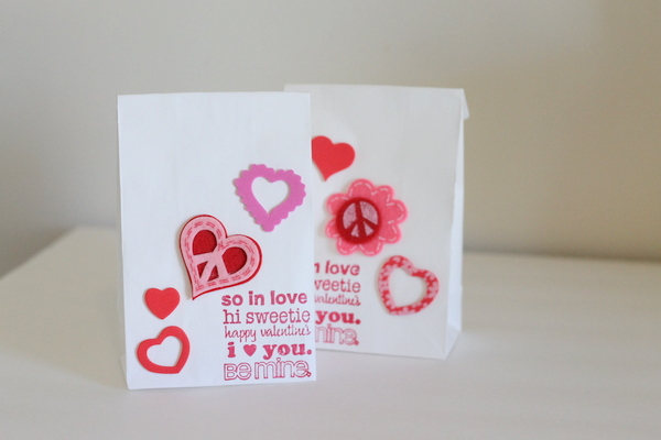 handmade valentine s day cards and treat bags for boys and girls, crafts, seasonal holiday decor, valentines day ideas, These super sweet bags are perfect for girls Learn how to make them