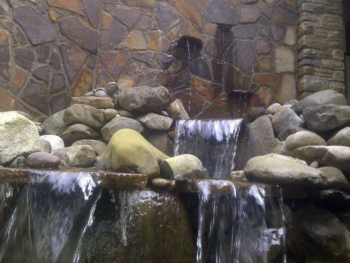custom designed grotto water feature by ponds patios and waterfalls, outdoor living, ponds water features, grotto water feature by Ponds Patios and Waterfalls Co