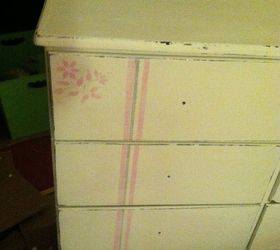 new look for an old dresser, bedroom ideas, chalk paint, painted furniture, shabby chic, close up