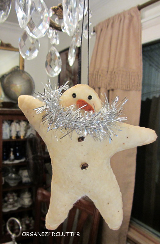 blog inspired star snowman, crafts, decoupage, seasonal holiday decor, If you can blanket stitch you can make this star snowman