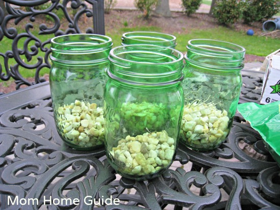 mason jar succulents, flowers, gardening, mason jars, repurposing upcycling, succulents