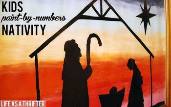 Kids Paint-by-Numbers Nativity