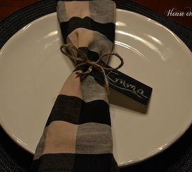 how to make chalkboard tags, chalkboard paint, crafts, These make great re useable place setting tags