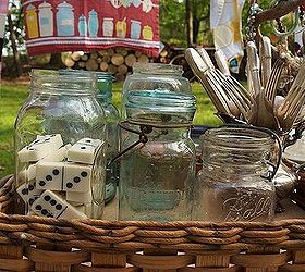 how to host a successful yard sale, Stage your items for sale as you would stage them in your hom