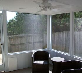 various home improvement projects around metro atlanta ga, Inside view of the Covered Screened in Porch