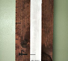 Wooden Ruler Growth Chart Tutorial Hometalk
