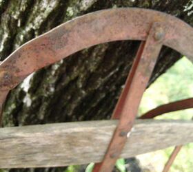 a vintage sled found some love, gardening, repurposing upcycling, Detail pic