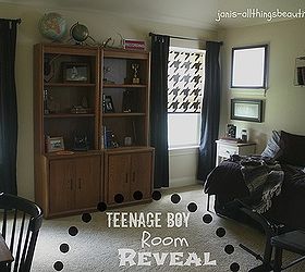 teenage boy room reveal, bedroom ideas, home decor
