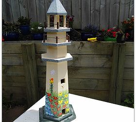 lighthouse love, crafts, home decor, before