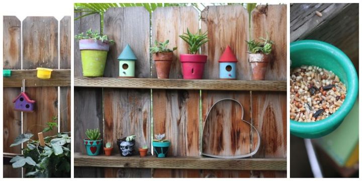 top ten ways to decorate a small apartment garden, gardening, urban living, mini birdhouses