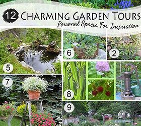 the gardening cook is part of a 12 garden hop, flowers, gardening, 12 Garden Tours