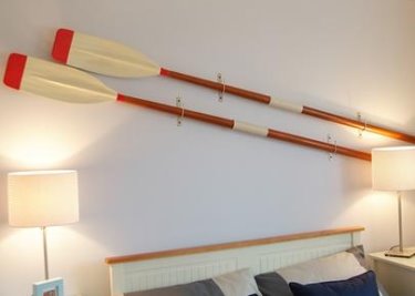 Decorating With Wooden Oars Hometalk Decorating With Wooden Oars Home Decor