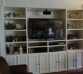 custom built entertainment center, Finished after about three months of working off and on during the weekends
