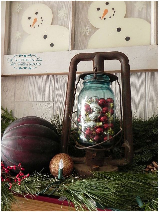 christmas decor, christmas decorations, crafts, mason jars, seasonal holiday decor, fill a mason jar with mini ornaments