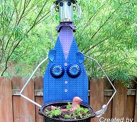 DIY Ironing Board Garden Junk Art Woman Hometalk