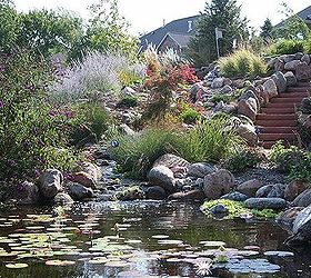 Taking a water garden and landscape project from concept, to design, to reality.  Neptune's Water Gardens Omaha Nebraska