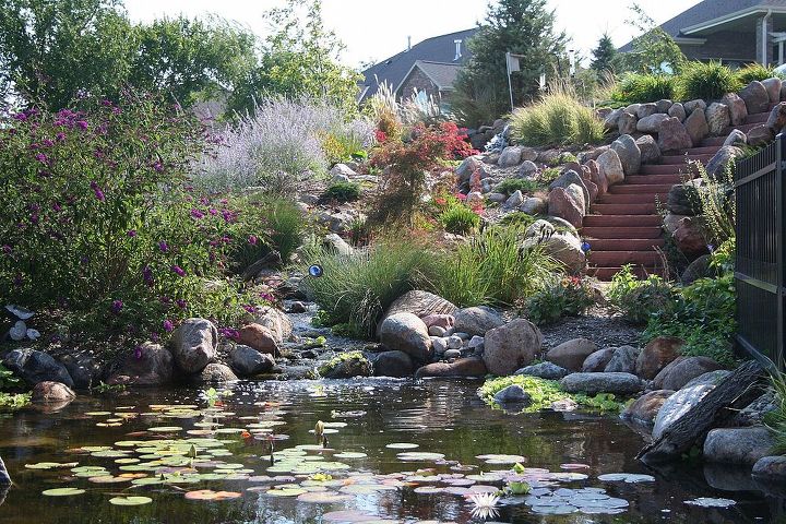 taking a water garden and landscape project from concept to design to reality, landscape, outdoor living, ponds water features