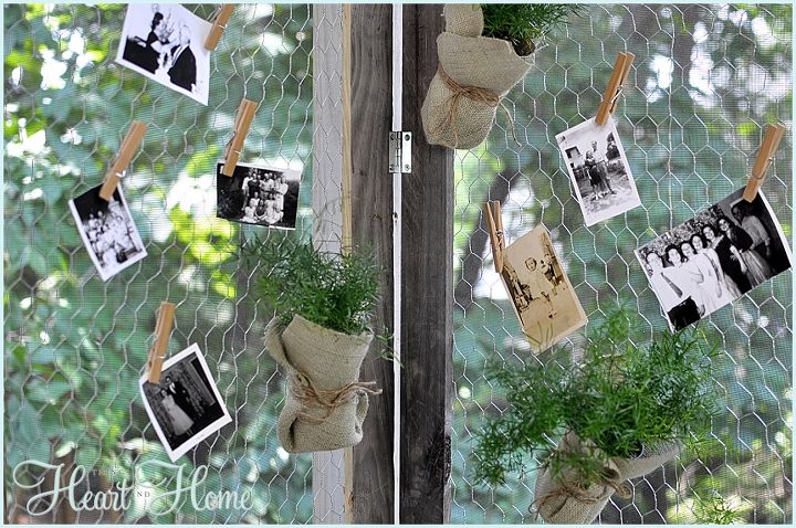 pallet wood chicken wire screen, diy, how to, pallet, repurposing upcycling, windows, woodworking projects, We whipped up this fun pallet wood chicken wire screen last weekend to use at a few upcoming parties