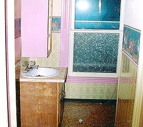 148 00 diy bathroom makeover, bathroom ideas, remodeling, The only BEFORE shot I could find But I think you get the jist