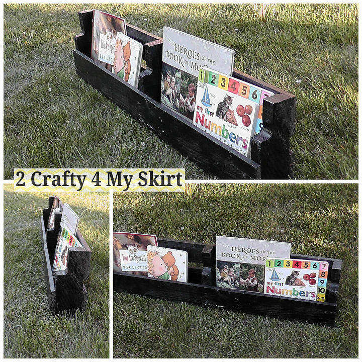 how to make a pallet bookshelf, diy, how to, pallet, repurposing upcycling, storage ideas, woodworking projects