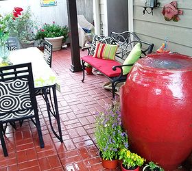 back yard patio makeover, outdoor living, Our relaxing back patio yard