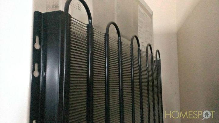 refrigerator maintenance, appliances, home maintenance repairs, Clean the heater exchanger coils of dust to keep your unit operating at optimal efficiency