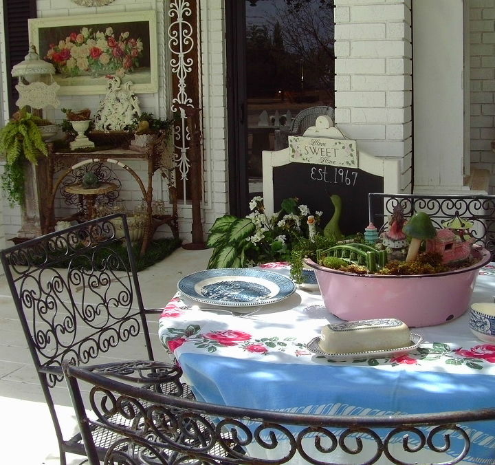 breakfast on the front porch, outdoor living, porches