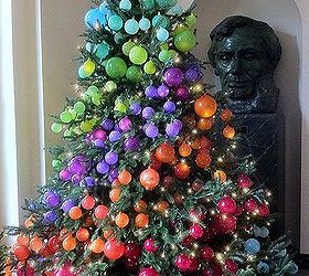the white house christmas, christmas decorations, seasonal holiday decor, This is my favorite tree from the many that they had It would be very easy for us typical homeowners to do I love the way Abraham Lincoln is looking at it
