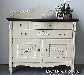 playing peek a boo, painted furniture, repurposing upcycling