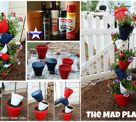 fun and easy flower planter the mad planter, flowers, gardening, The Mad Planter by Meredith Hazel
