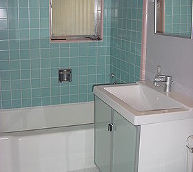 do you mind if i share a few photos of a mid century modern bathroom we remodeled, bathroom ideas, home decor, BEFORE