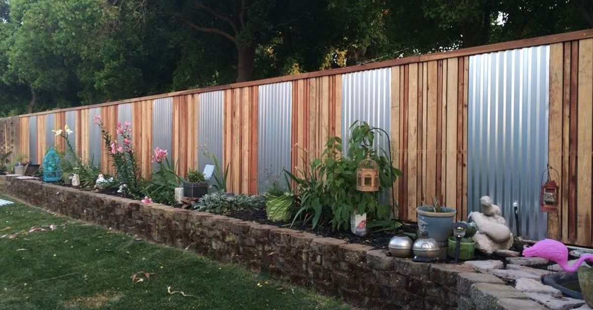 How to Cover A Cinder Block Fence | Hometalk