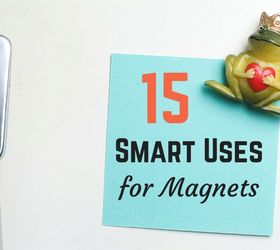 15 Smart Uses For (Other Than Sticking Drawings To Your Fridge