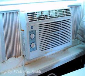 How To Hide Your Ugly Window AC Unit In One Hour Hometalk