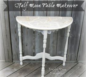 Half Moon Table Makeover Hometalk