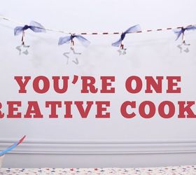 Make a July 4th Garland...Using Dollar Store Cookie Cutters! Hometalk