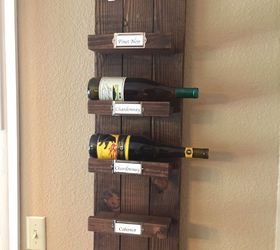 DIY Wood Wine Rack | Hometalk