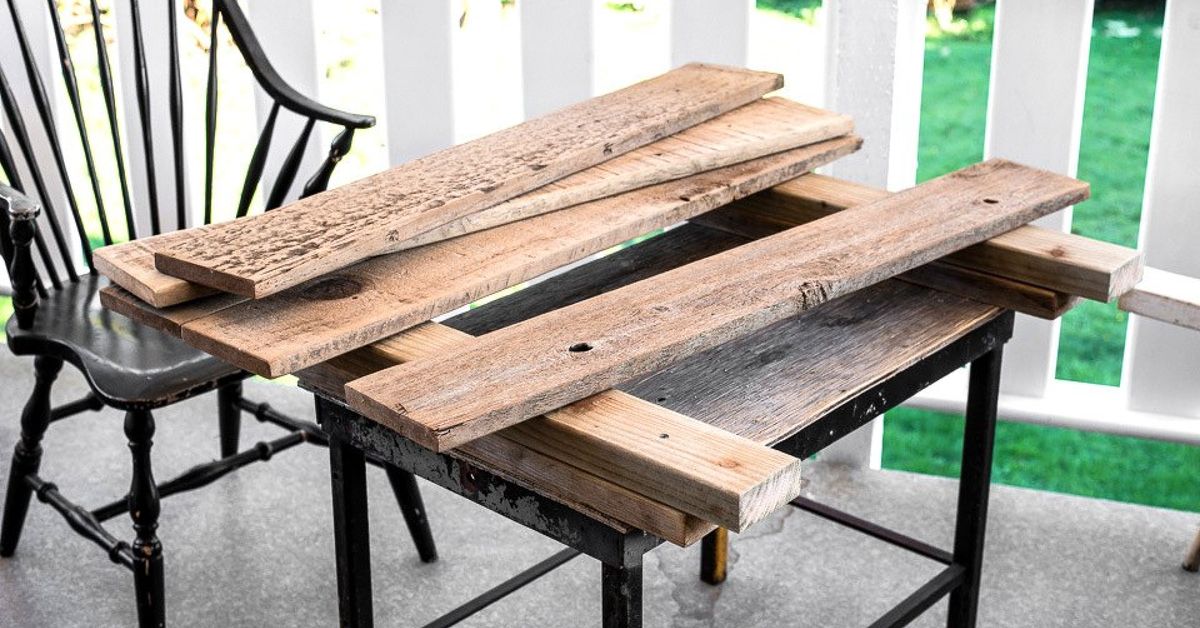 Going FARMHOUSE, With a Funky Patio Table and Kitchen Window Valance