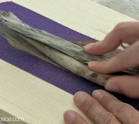 You might want to glue together pieces of driftwood when you see her