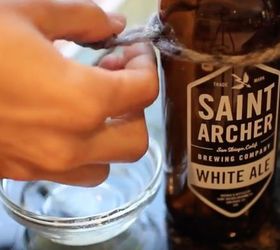 DIY Beer Bottle Glass Cutting & Candles Hometalk