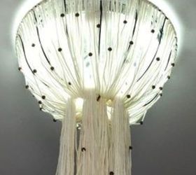 Cover an Ugly Ceiling Light Hometalk